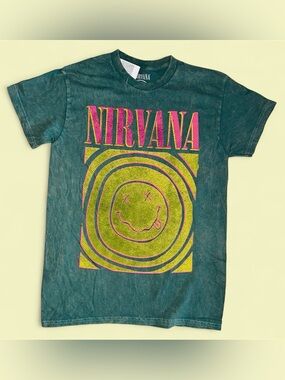 NWT Distressed Nirvana Shirt